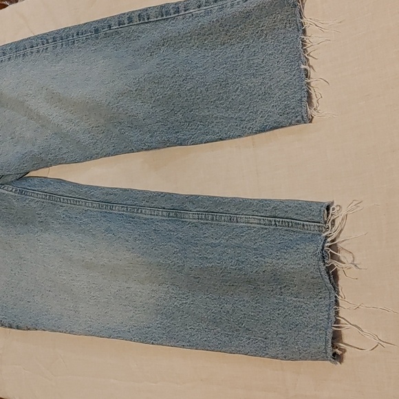 Zara High Waisted Button Fly Jean's - Picture 3 of 11